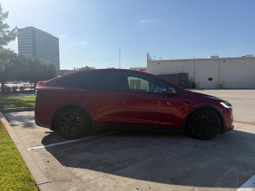 Red 2023 Tesla Model X Base