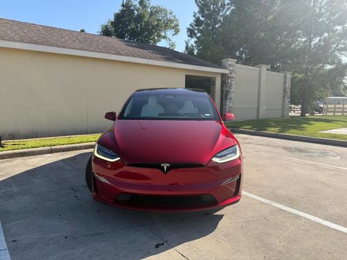 Red 2023 Tesla Model X Base