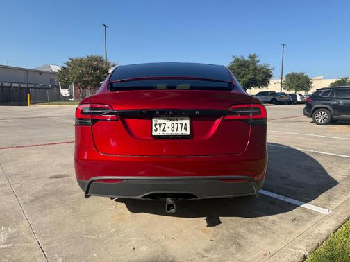 Red 2023 Tesla Model X Base
