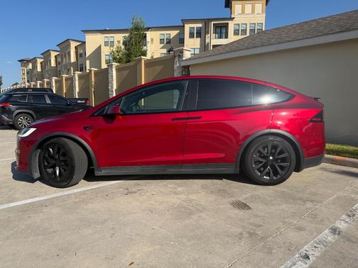Red 2023 Tesla Model X Base