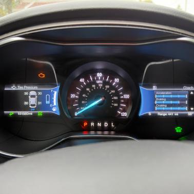 Black 2017 Ford Fusion Hybrid SE