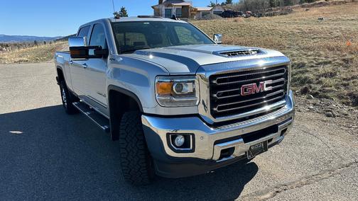 Silver 2018 GMC Sierra 2500 SLT