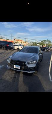 Gray 2017 INFINITI Q50 3.0t Sport
