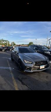 Gray 2017 INFINITI Q50 3.0t Sport