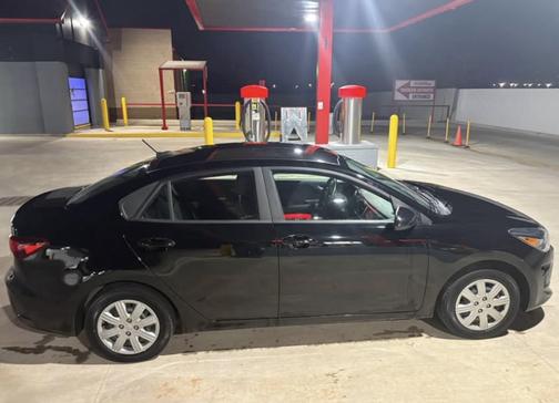 Black 2022 Kia Rio S