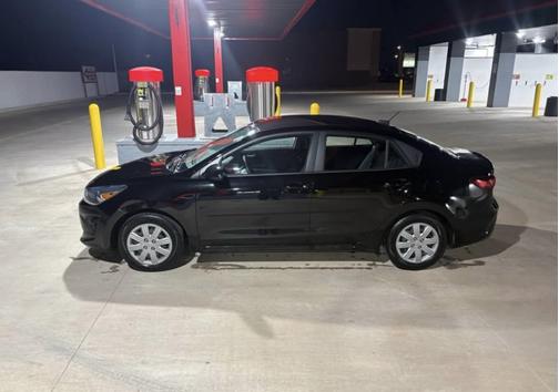 Black 2022 Kia Rio S