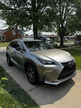 Silver 2015 Lexus NX 200t F Sport