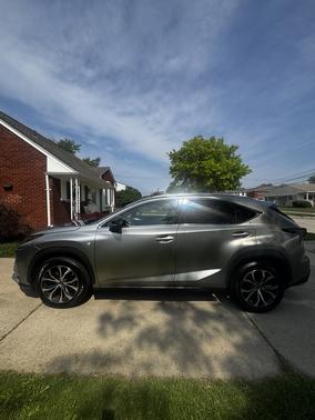 Silver 2015 Lexus NX 200t F Sport