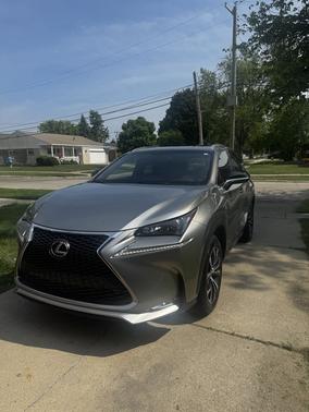 Silver 2015 Lexus NX 200t F Sport