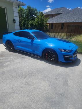 Blue 2022 Ford Shelby GT500 Base