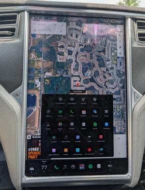 Black 2016 Tesla Model S P90D