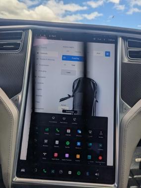 Black 2016 Tesla Model S P90D