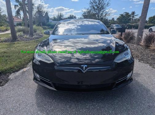 Black 2016 Tesla Model S P90D