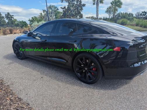 Black 2016 Tesla Model S P90D