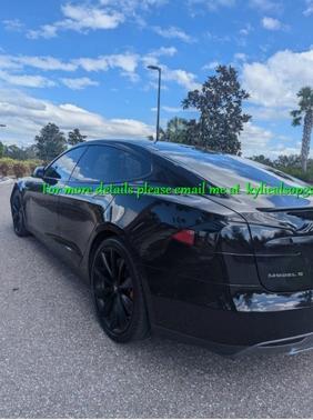 Black 2016 Tesla Model S P90D