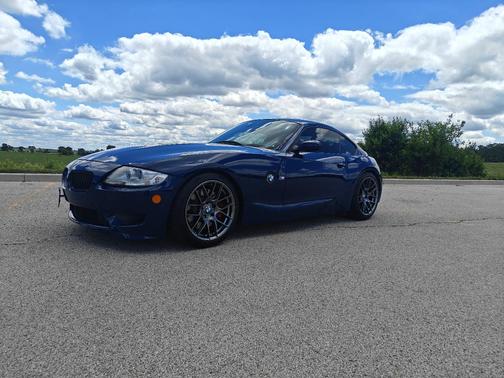 Blue 2006 BMW Z4 M Coupe