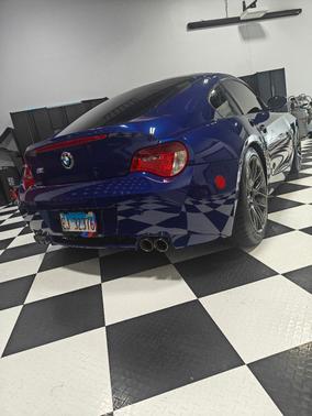 Blue 2006 BMW Z4 M Coupe