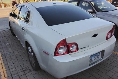 White 2011 Chevrolet Malibu LTZ