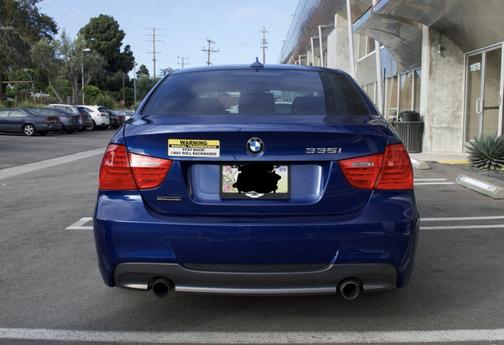 Blue 2011 BMW 335 i xDrive
