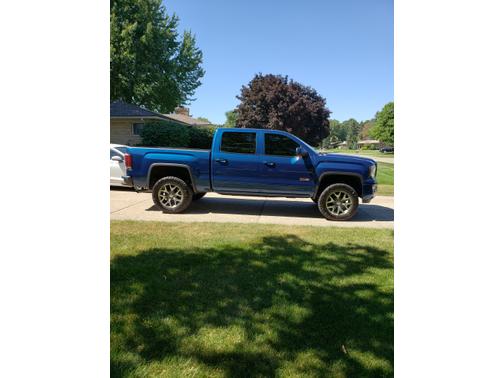 Blue 2017 GMC Sierra 1500 SLT