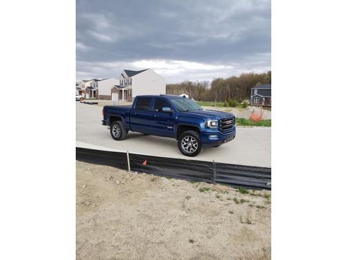 Blue 2017 GMC Sierra 1500 SLT