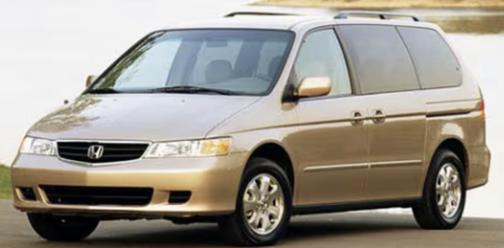 Gold 2003 Honda Odyssey EX-L