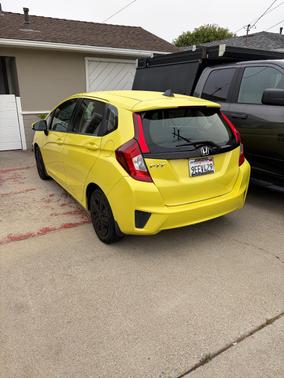 Yellow 2017 Honda Fit LX