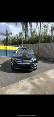 Black 2017 Ford Edge SEL
