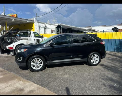 Black 2017 Ford Edge SEL