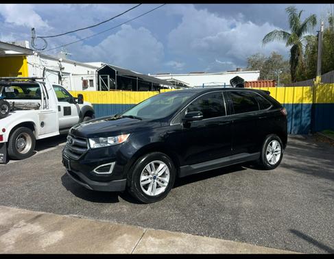 Black 2017 Ford Edge SEL