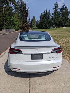 White 2022 Tesla Model 3 Performance
