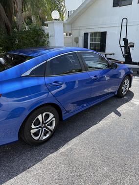 Blue 2016 Honda Civic LX