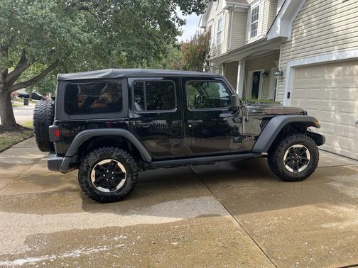 Black 2020 Jeep Wrangler Unlimited Rubicon