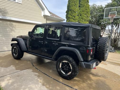 Black 2020 Jeep Wrangler Unlimited Rubicon