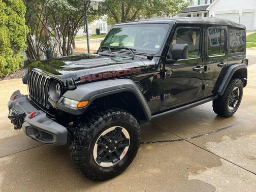 Black 2020 Jeep Wrangler Unlimited Rubicon
