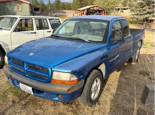 Blue 1998 Dodge Dakota SLT Club Cab