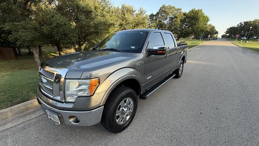 Gray 2012 Ford F-150 Lariat