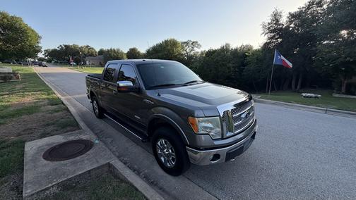 Gray 2012 Ford F-150 Lariat