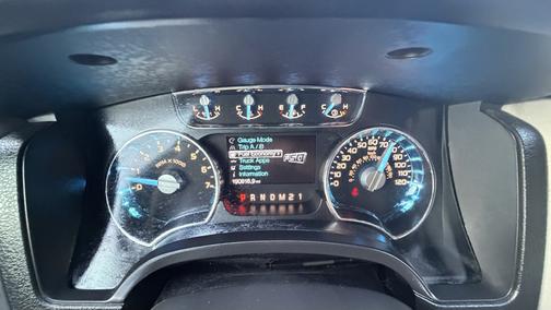 Gray 2012 Ford F-150 Lariat