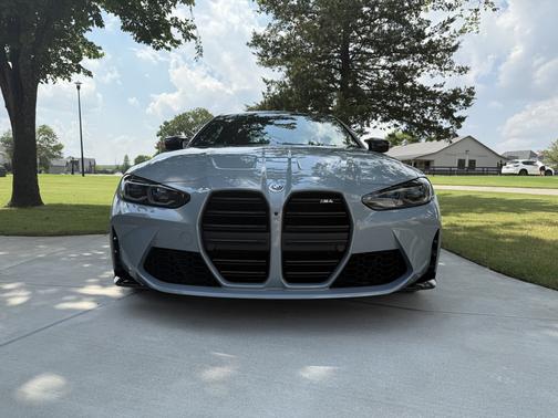 Gray 2022 BMW M4 Base