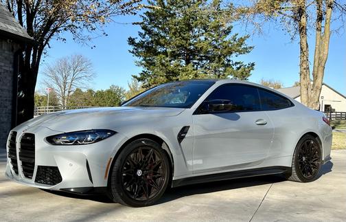 Gray 2022 BMW M4 Base