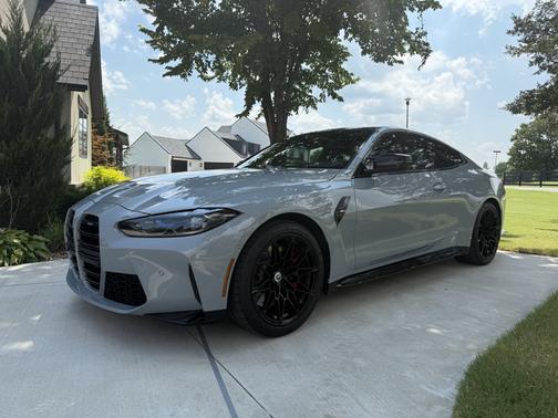 Gray 2022 BMW M4 Base