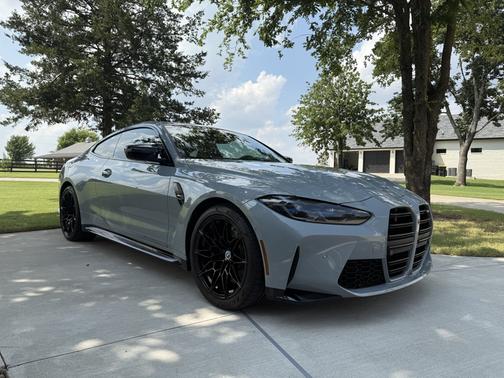 Gray 2022 BMW M4 Base