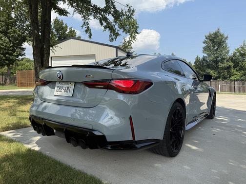 Gray 2022 BMW M4 Base