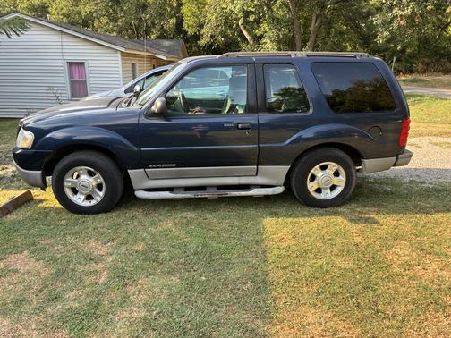 Blue 2002 Ford Explorer Sport Base