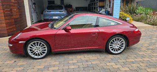 Red 2008 Porsche 911 911 Targa 4