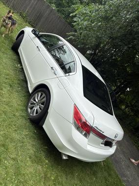 White 2012 Honda Accord EX-L