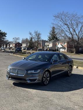 Blue 2017 Lincoln MKZ Reserve