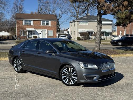 Blue 2017 Lincoln MKZ Reserve
