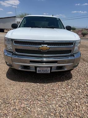 White 2012 Chevrolet Silverado 1500 LT